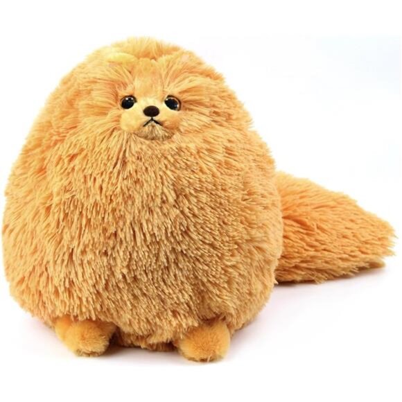 Winsterch Orange Cat Stuffed Animals Plush Cat Toys,Kids Cat Plush Teddy Soft - Picture 1 of 6